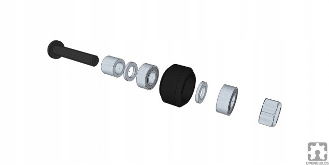 Rolka V-SLOT Mini V Wheel KIT OpenBuilds w PL Producent V-Slot