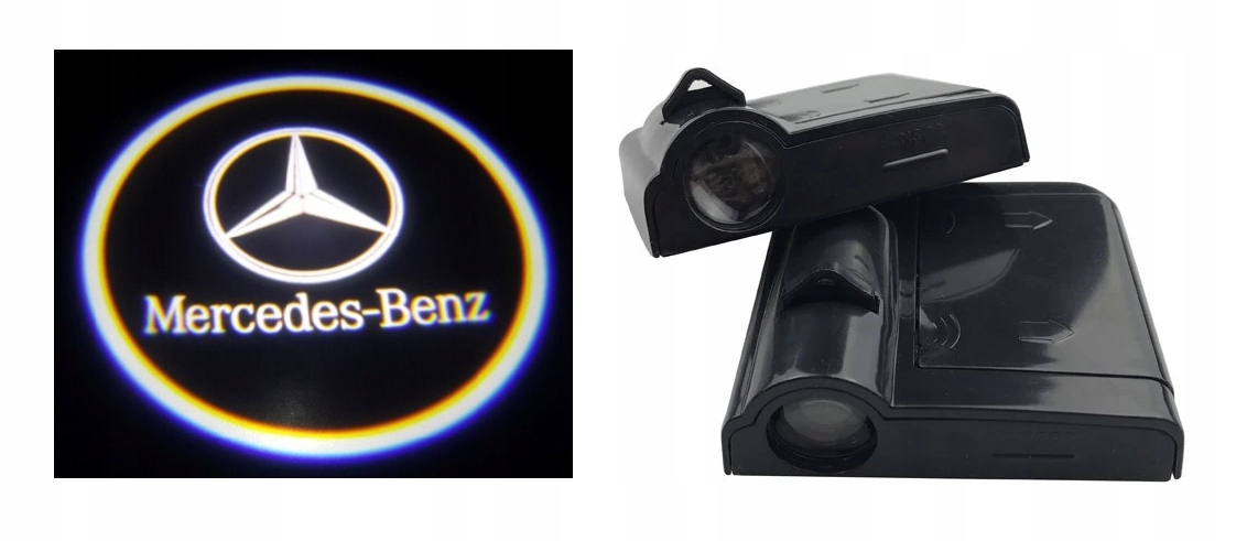 LED LOGO PROJEKTOR HD 3D BEZPRZEWODOWE MERCEDES EAN (GTIN) 10231242