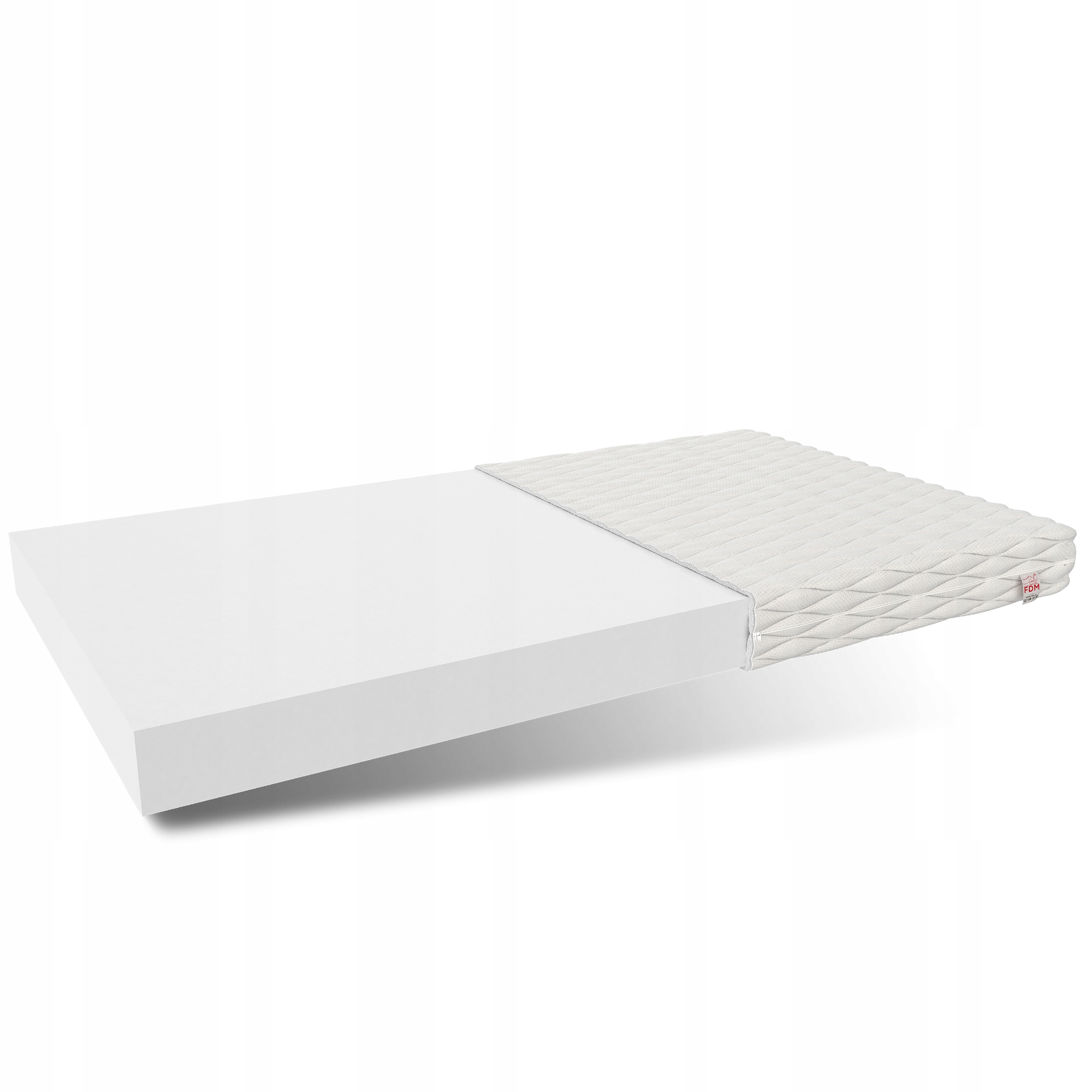 

Materac piankowy 10 cm jersey Fdm Bresso 80x200