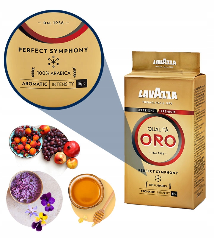 Kawa mielona Lavazza Qualita Oro 250g Marka Lavazza