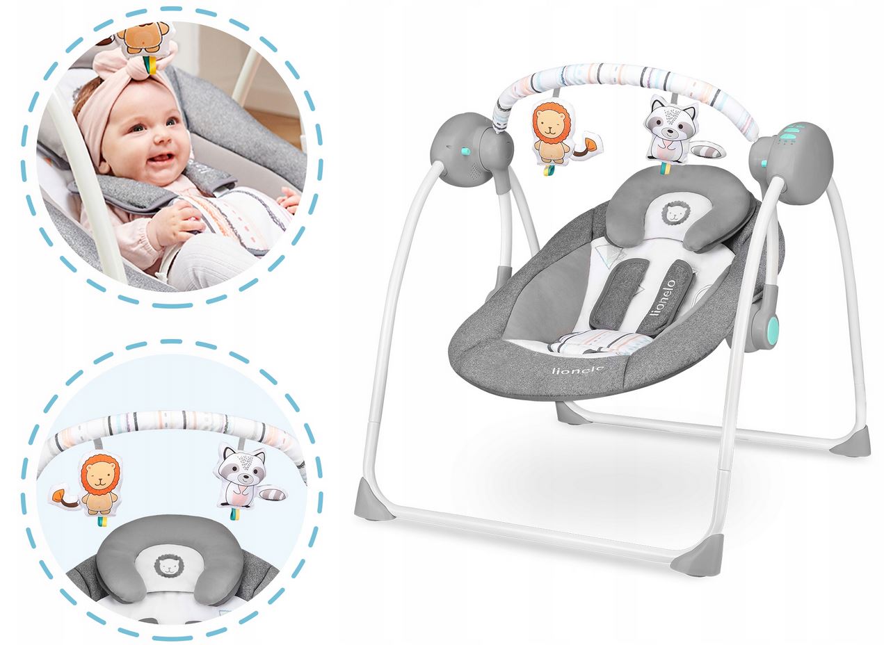 LEŻACZEK BUJACZEK HUŚTAWKA LIONELO RUBEN + MELODIE Marka Lionelo