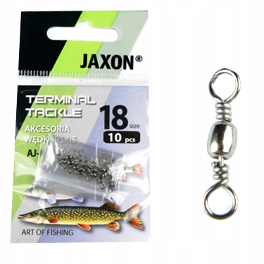 

Zestaw 10szt krętlik Baryłkowe krętliki 18 Jaxon