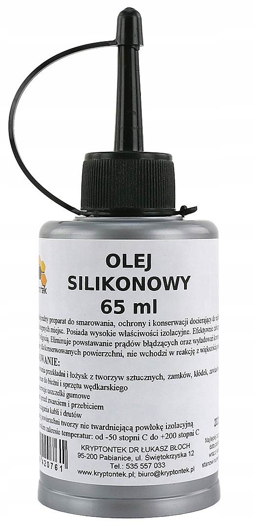 

Olej Silikonowy 65ml Smar Do Uszczelek Bieżni Gum