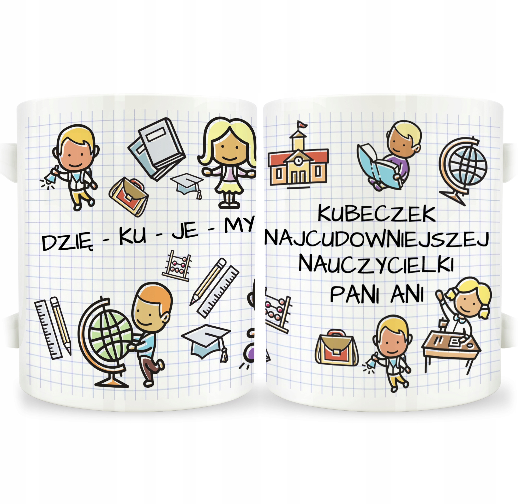 

Prezent na dzień nauczyciela Kubek z nadrukiem