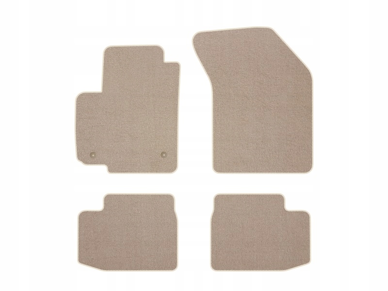 Fiat Sedici 2005-2014 velurové koberce Comf béžové