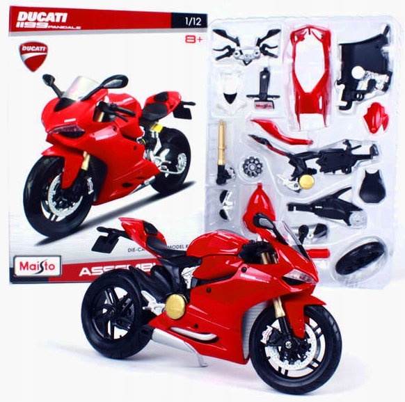 

Ducati Panigale Model Motocykl do składania 1:12
