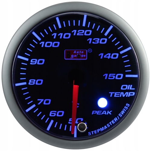 Indikátor Teploty Oleja Auto Gauge Sm Peak Blue
