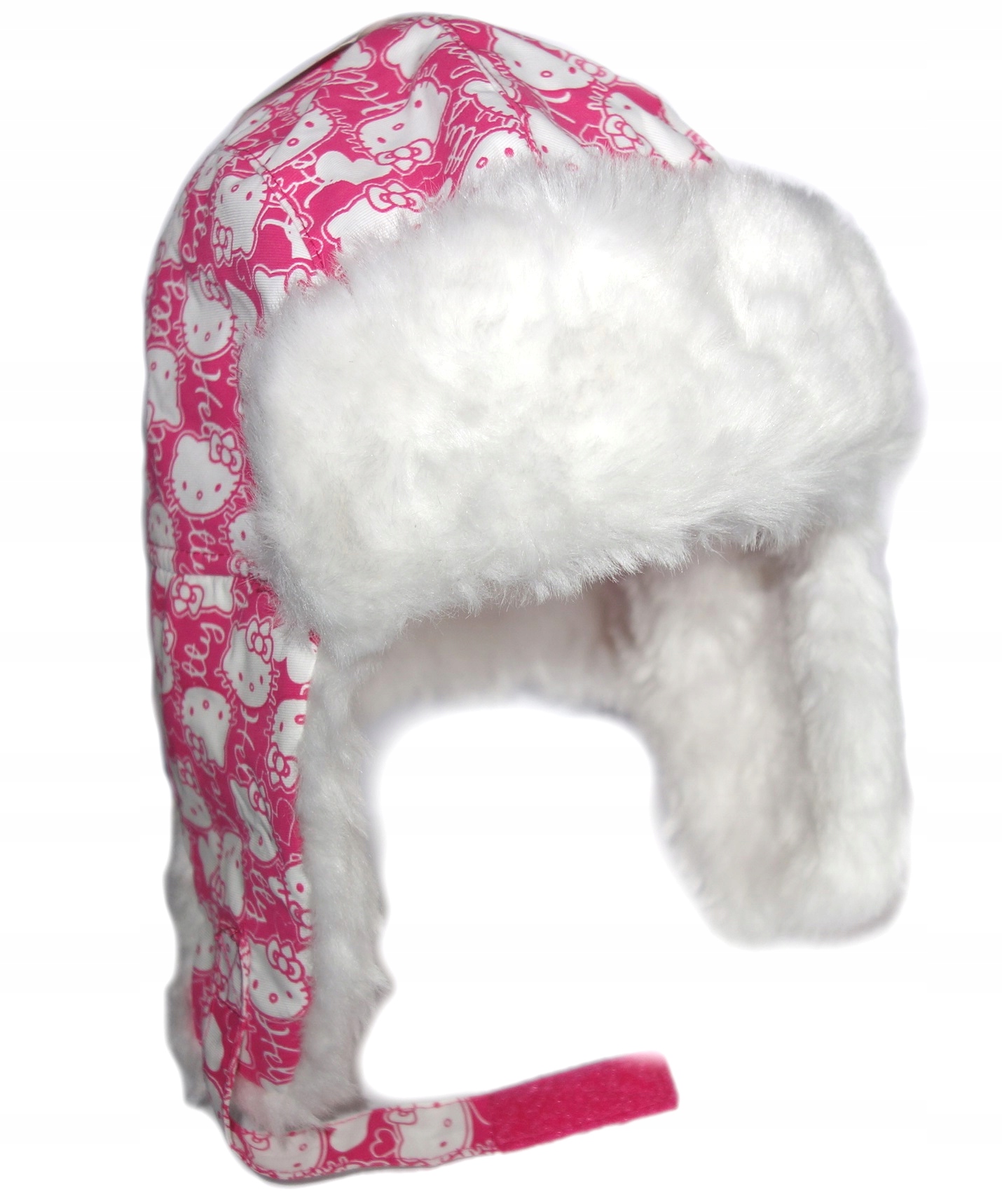 

H&m Czapka Hello Kitty Uszatka Pilotka 110/116