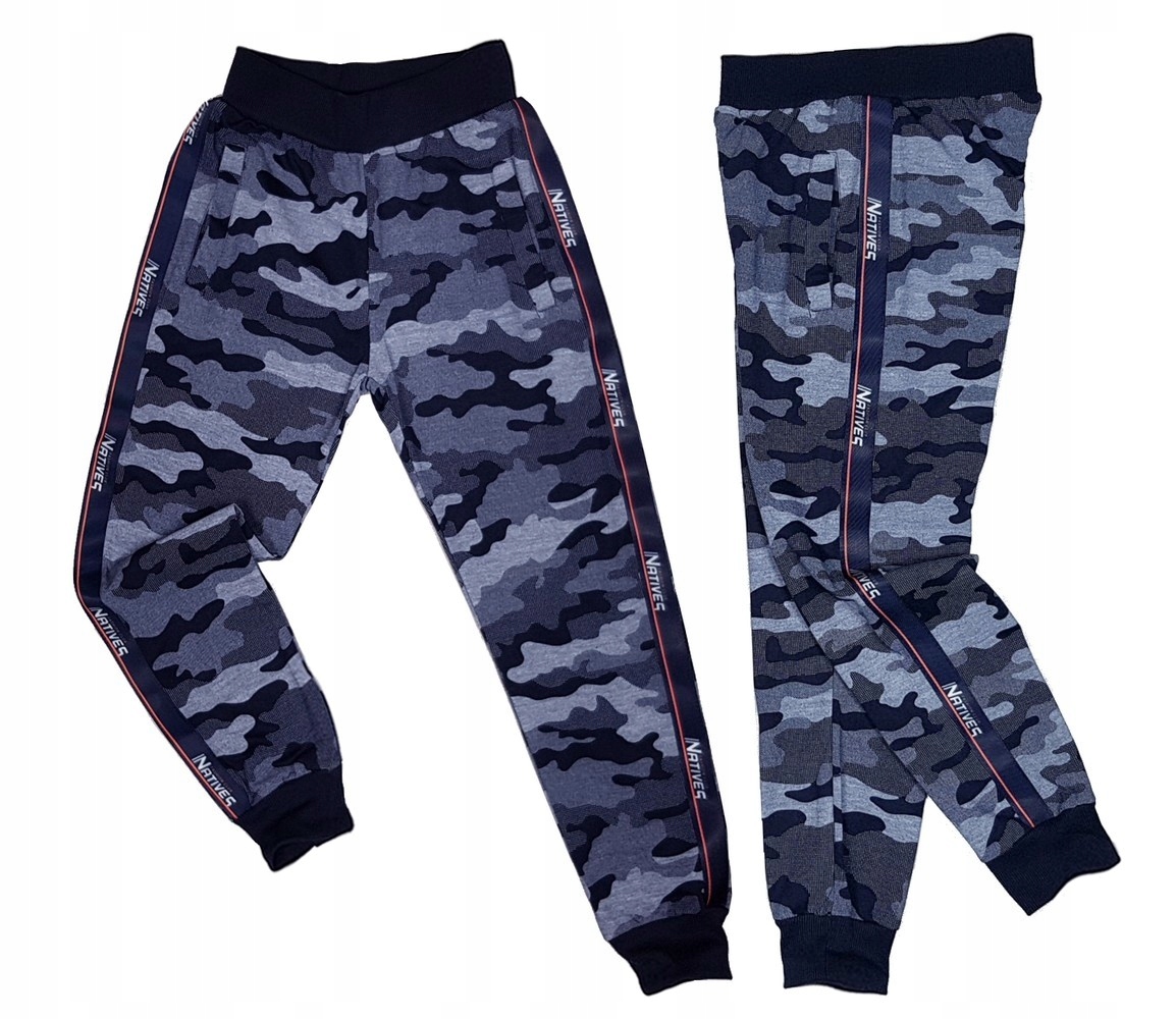 

Spodnie dresowe Moro Natives r 8 -122/128 cm Navy