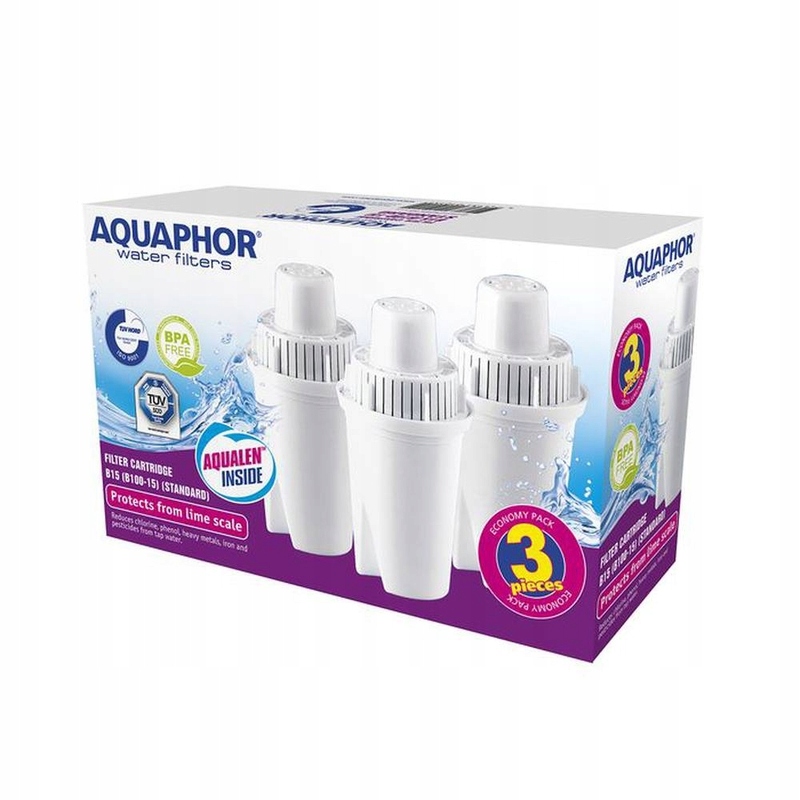 

Wkład Filtrujący Do Wody Aquaphor B15 3 szt