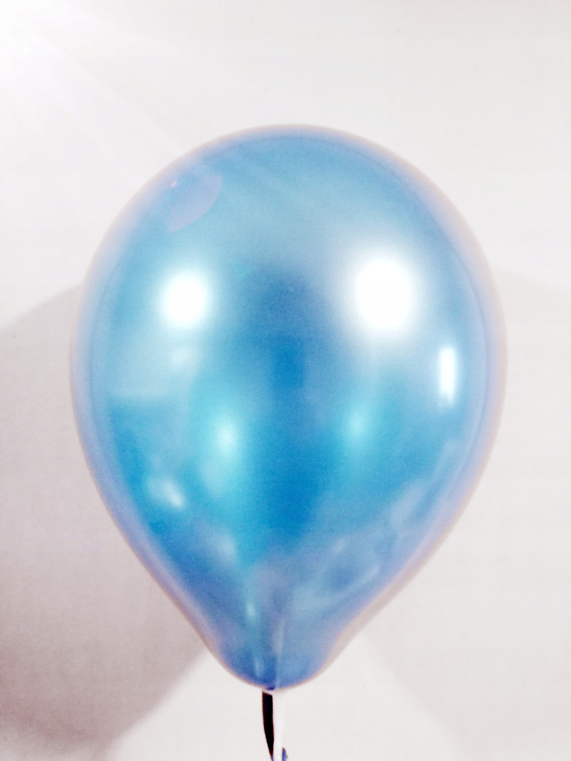 Butla Z Helem 30szt balon Niebieskie Wstązka