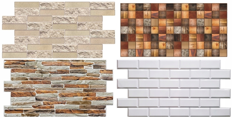 

Panele Ścienne 3D Z Pcv Próbki, Wzornik Okładzina