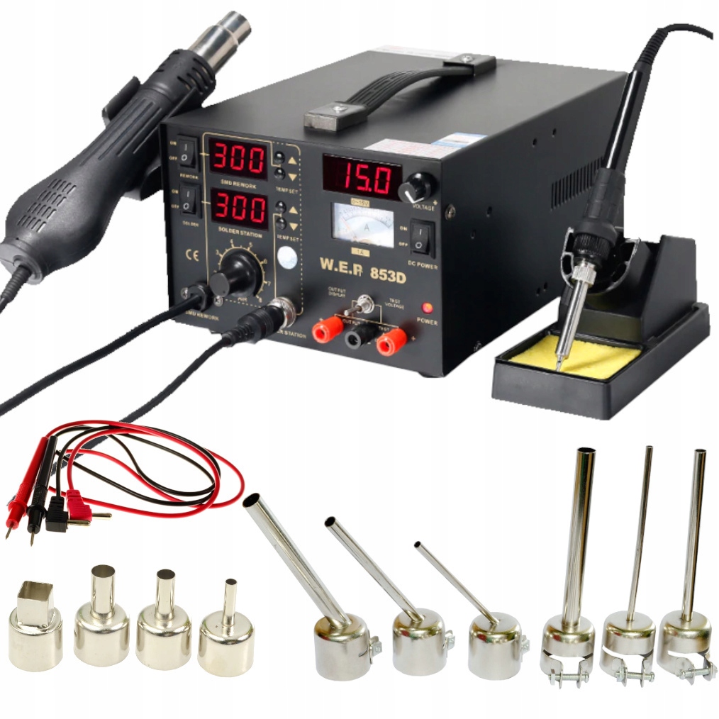 SPAWARKA DO PLASTIKU 853D 120l ZASILACZ DYSZE