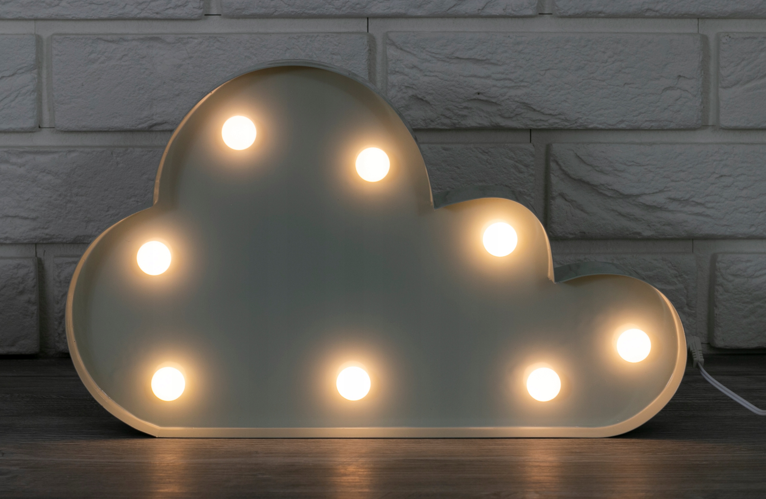 LAMPA LED do pokoju dziecka CHMURKA miętowa 35cm EAN (GTIN) 7332844287235