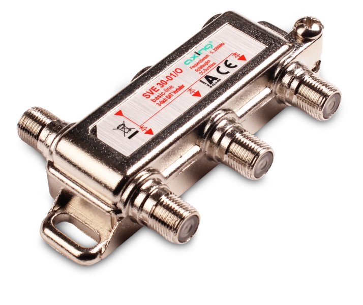 2× Splitter antenowy aktywny Axing SVE 30-01 3