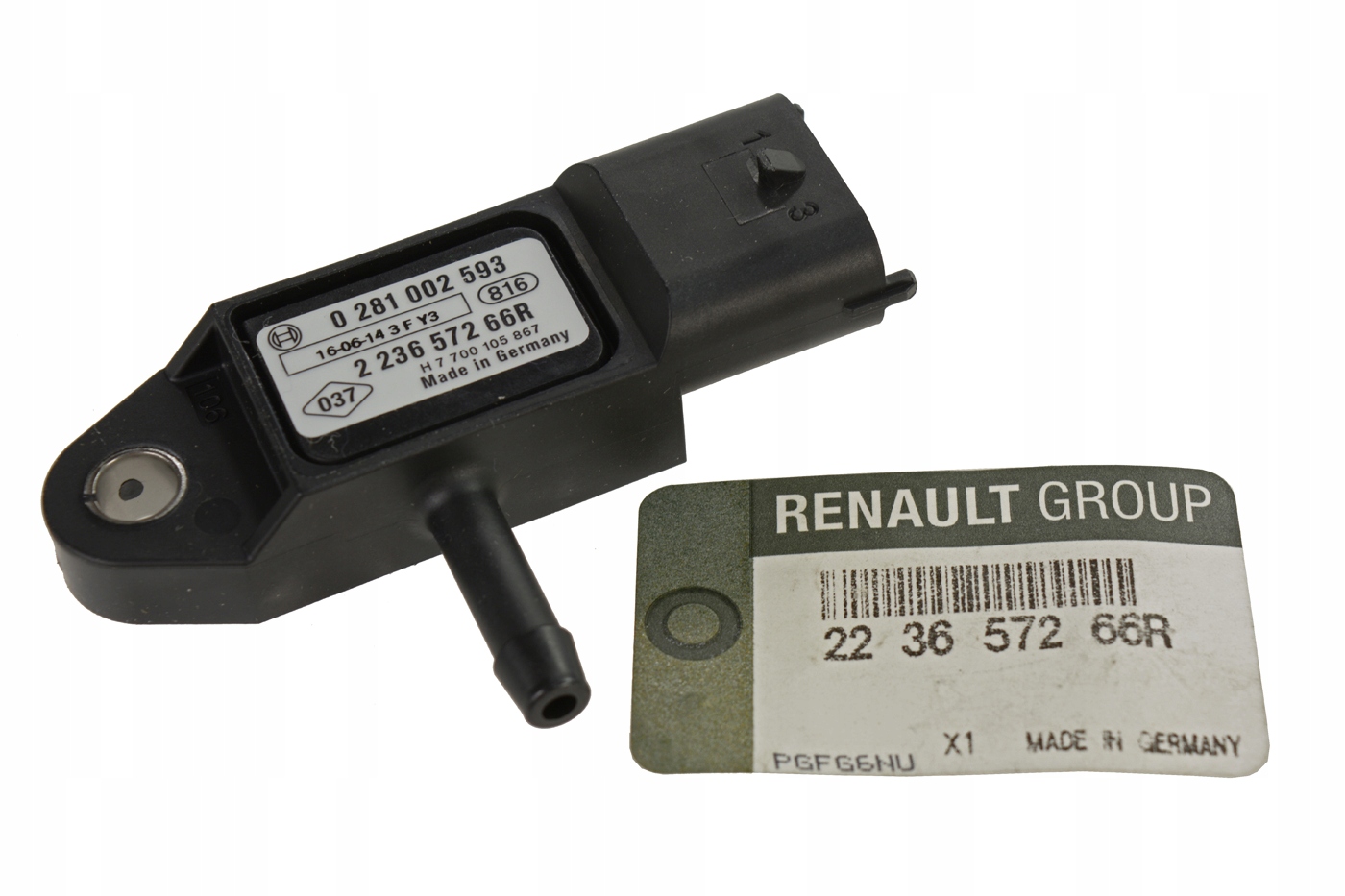 Czujnik Ciśnienia Map Sensor 1.9 Dci 0281002593 Za 110 Zł Z Kraków - Allegro.pl - (7627081403)