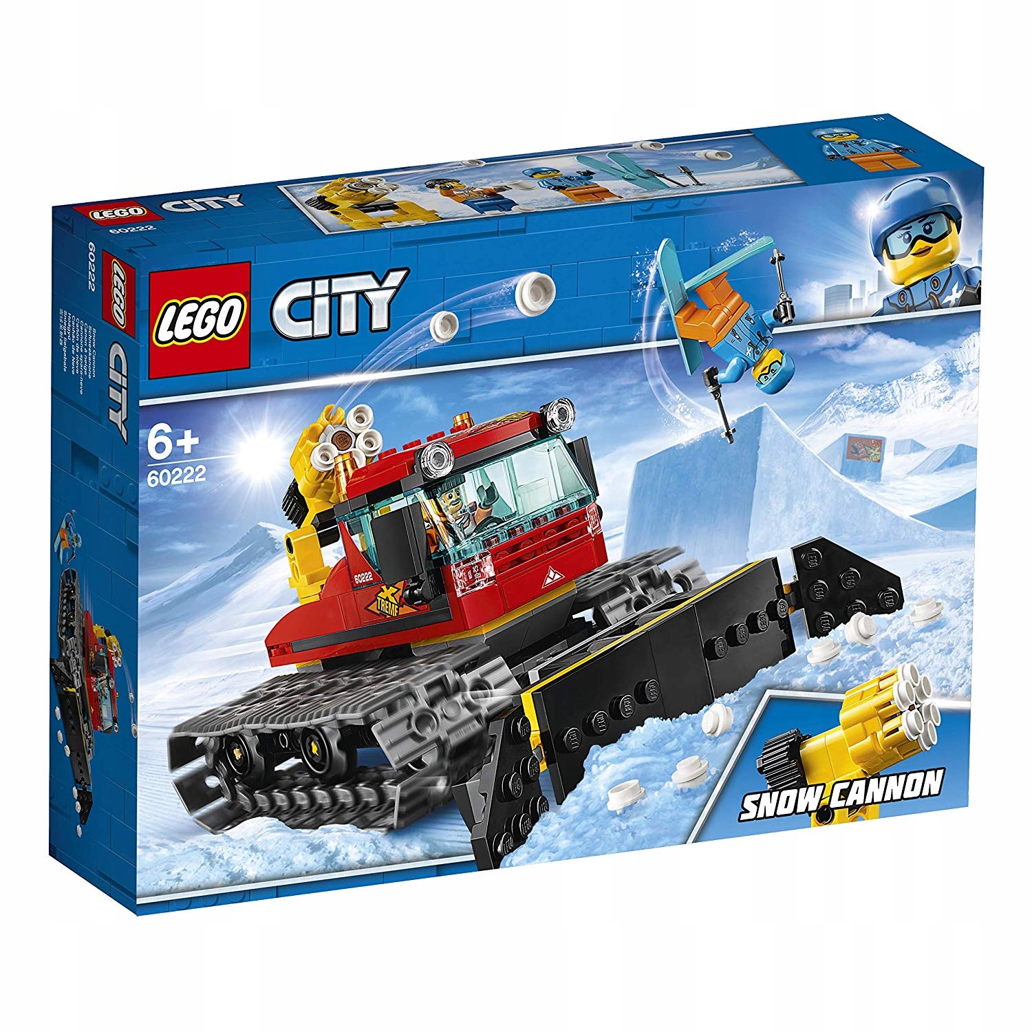 

Lego City 60222 Pług Gąsienicowy