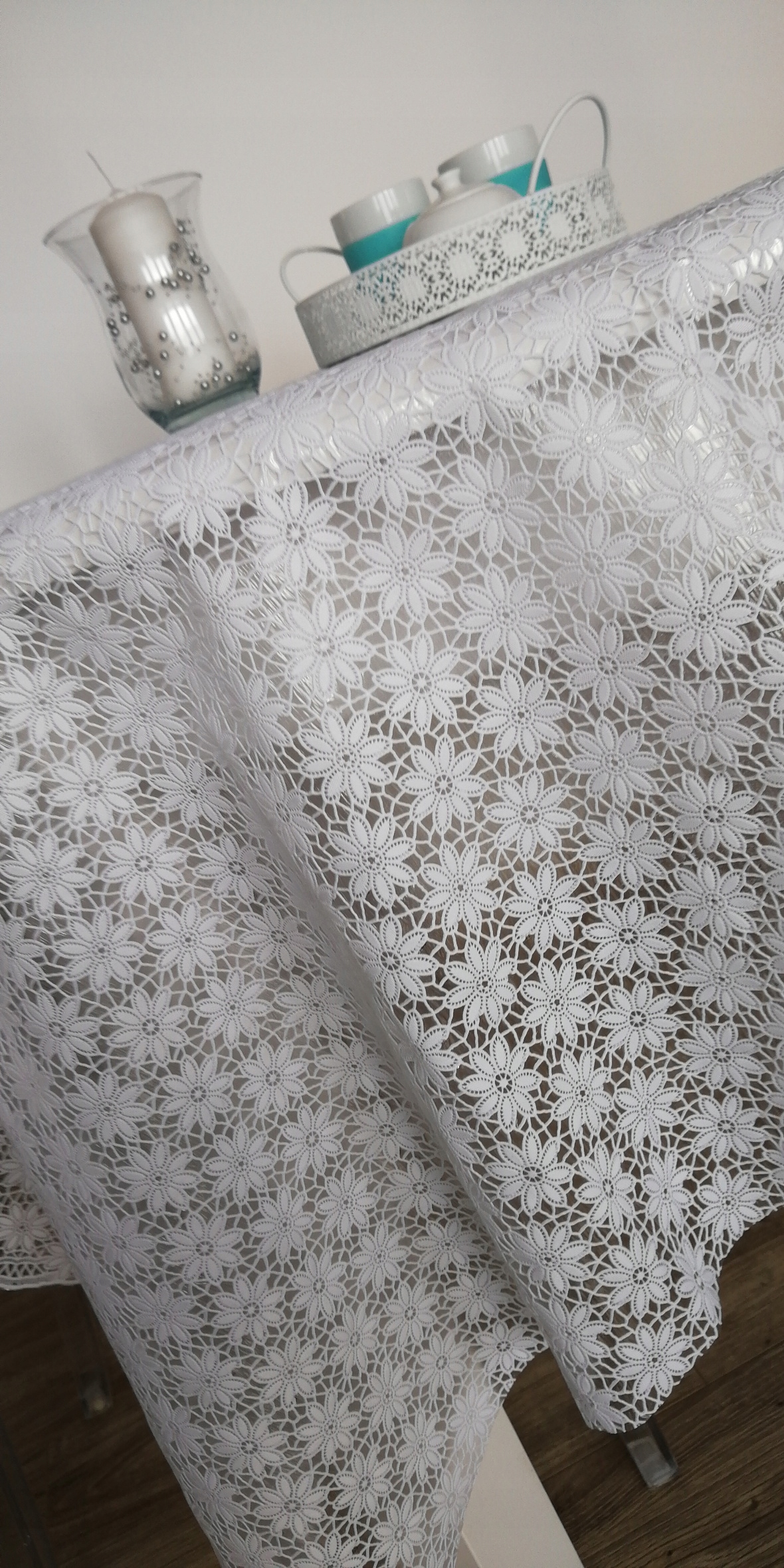 ELEGANCKA CERATA KORONKOWA OBRUS na metry WZÓR 05 7805517750 - Allegro.pl