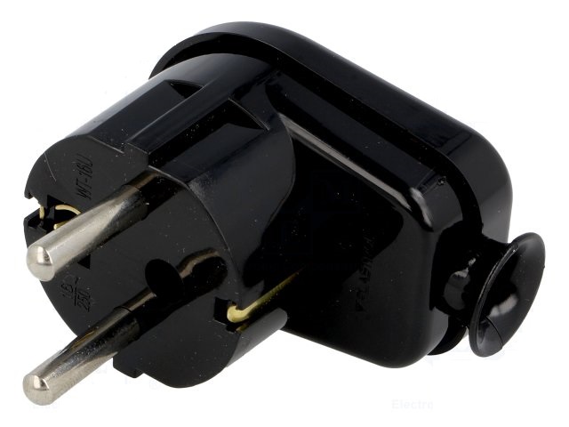 

Wtyk Wtyczka Kątowa Sieciowa Do Prądu Z/u 16A