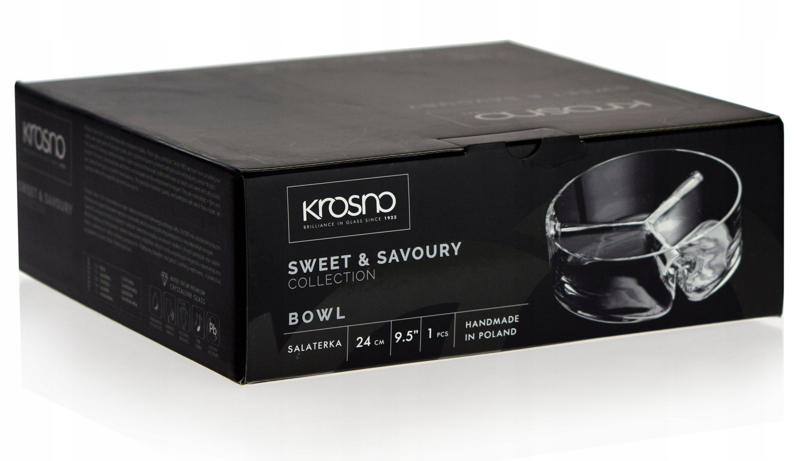 

Salaterka trójdzielna Krosno Sweet&Savoury 24