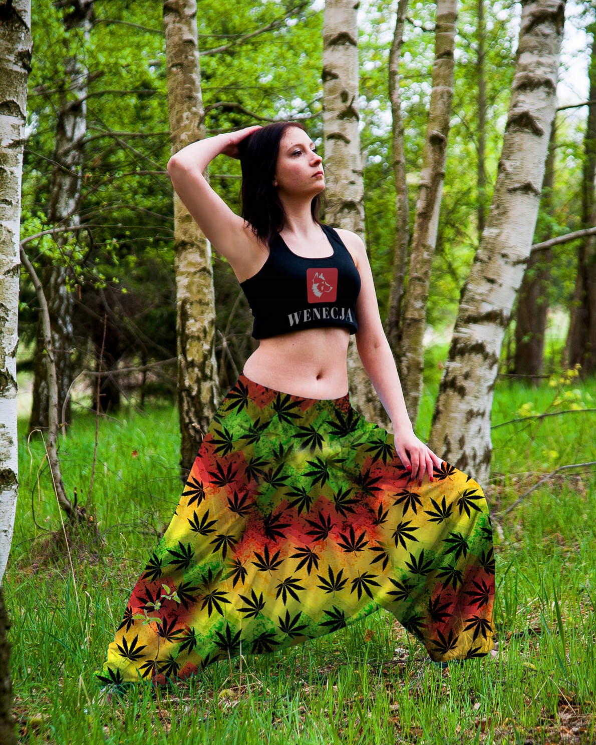 SZARAWARY RASTA ALLADYNKI YOGA PUMPY HAREMKI Marka inna