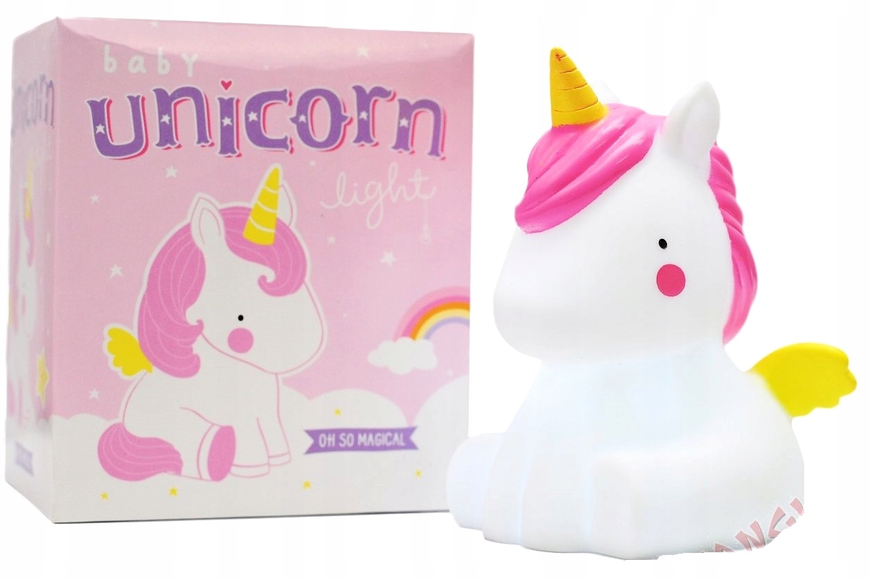 LAMPKA NOCNA dziecięca LED JEDNOROŻEC ATEST CE