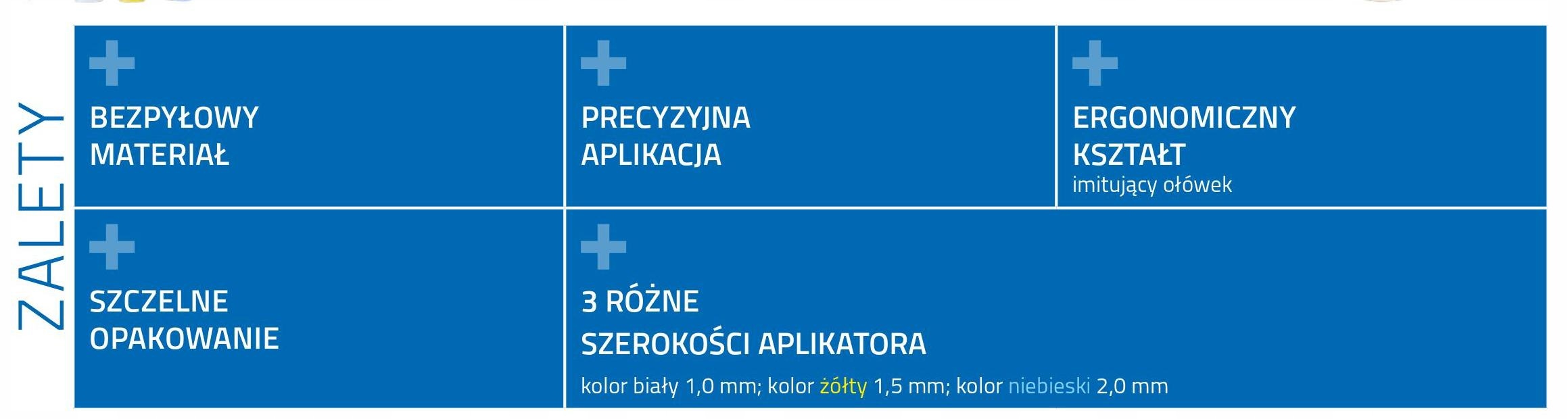 APP Patyczek do zaprawek z aplikatorem - zestaw EAN (GTIN) 5906800881977