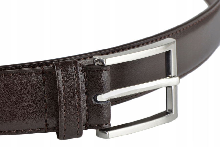 

Skórzany Skóra Pasek Damski Spodni Klamra P2 110