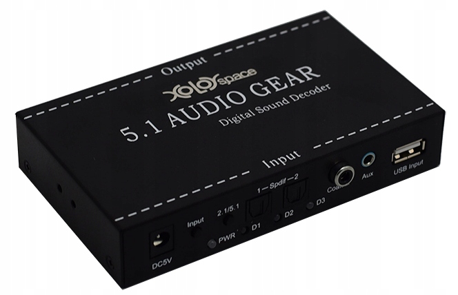 

HDA-51R Dekoder dźwięku cyfrowego 5.1 24bit 192kHz