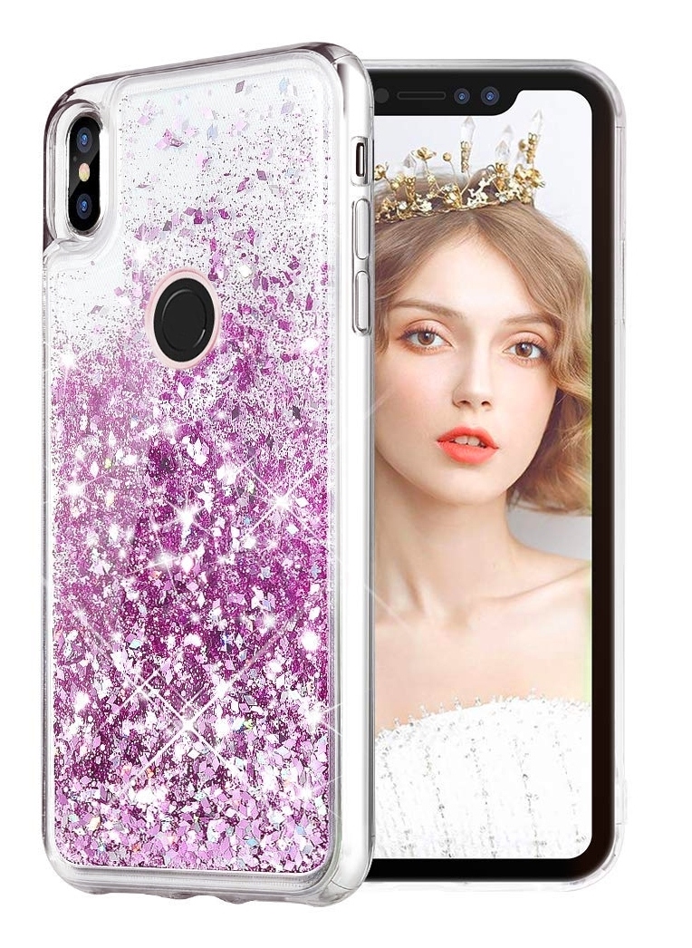 

Etui Brokat Do Xiaomi MI A2 Lite Liquid Case+szkło
