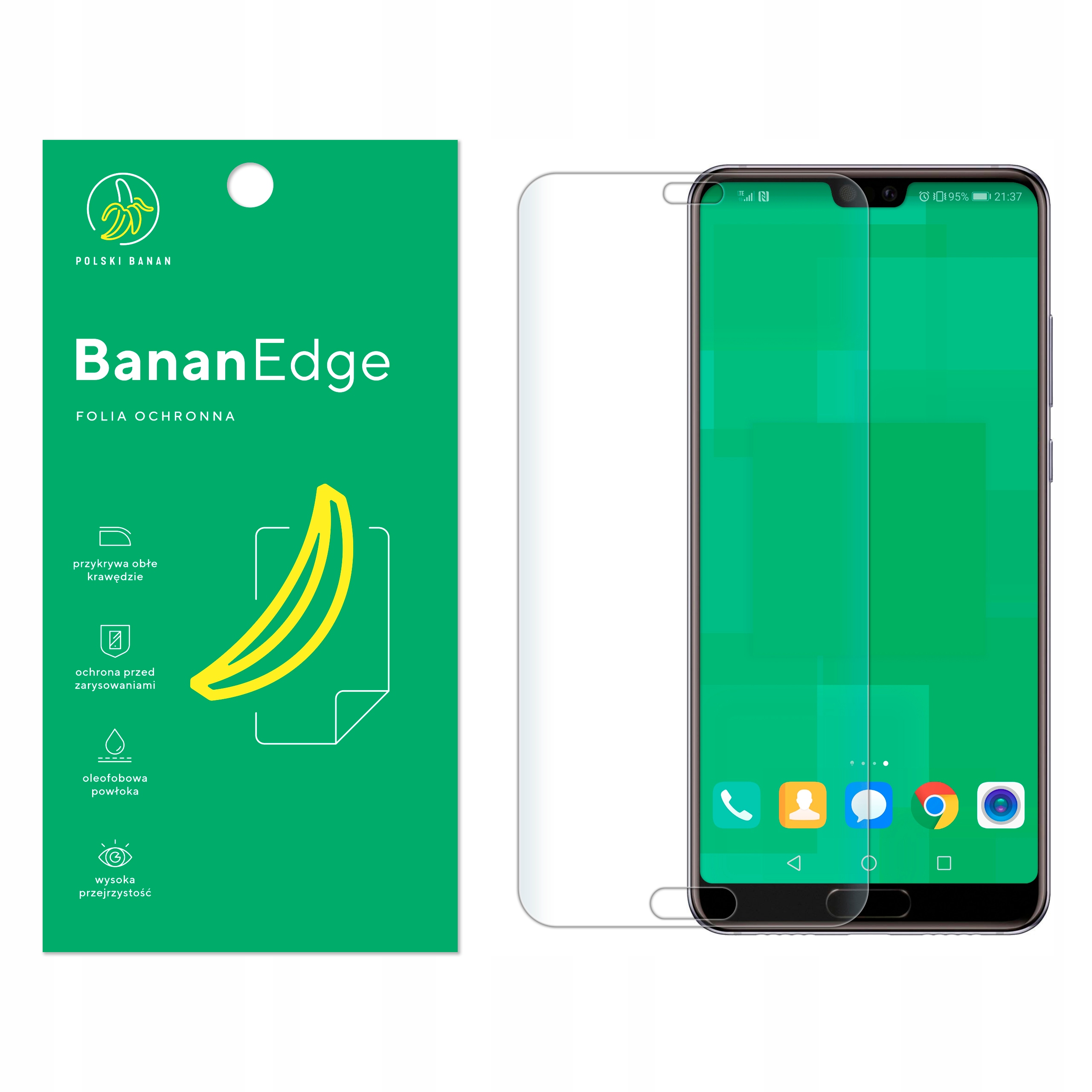 

Folia Ochronna Polski Banan do Huawei P20 Pro