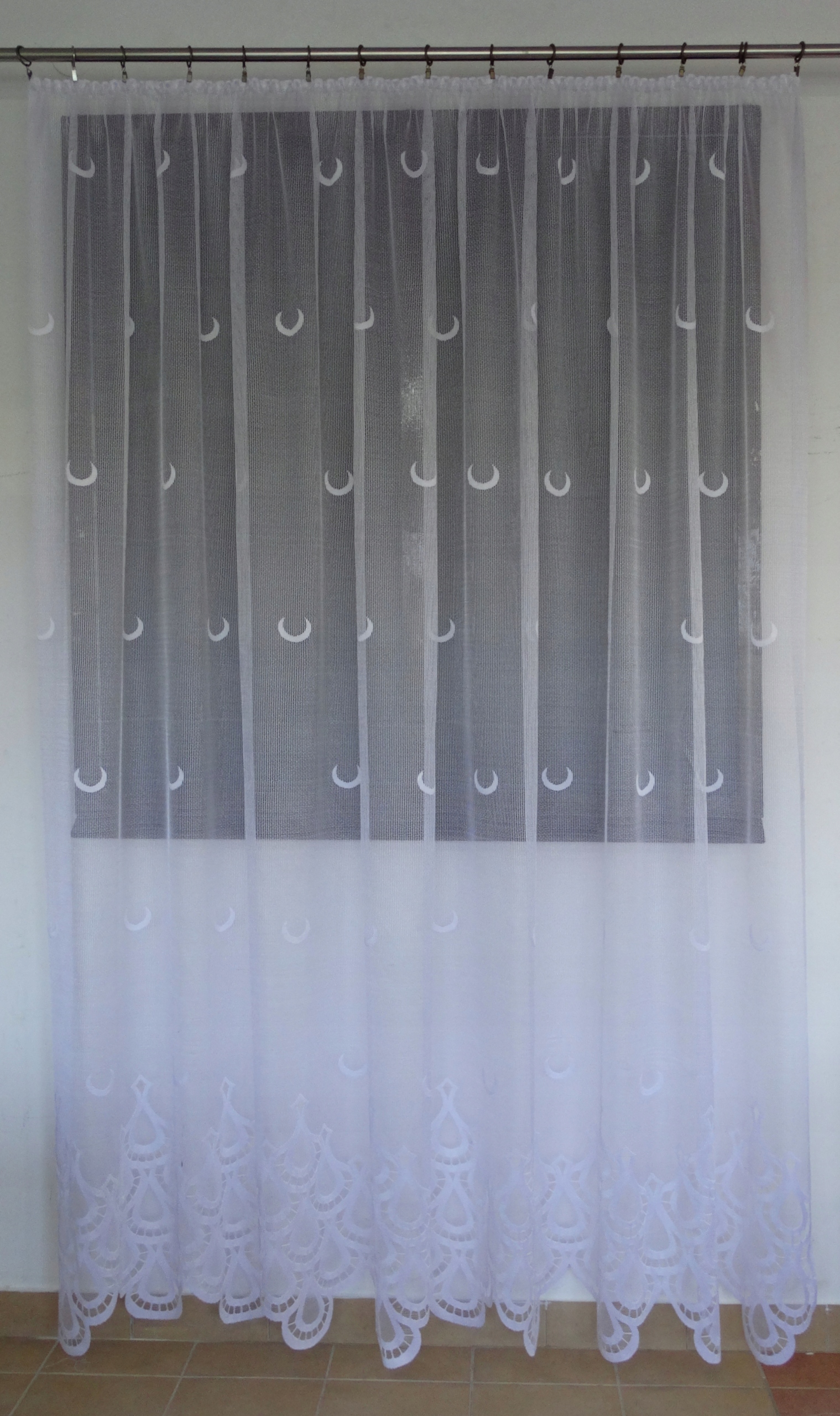 Mg Záclona 618/120 Bílá 350x250 hotová s páskou M