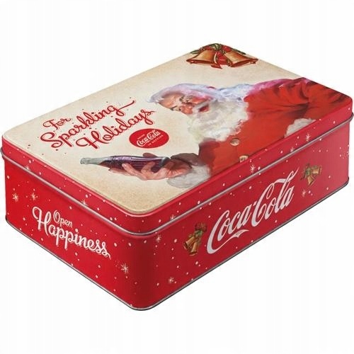 

Puszka Płaska Wesołych Świąt Coca-cola Nostalgic