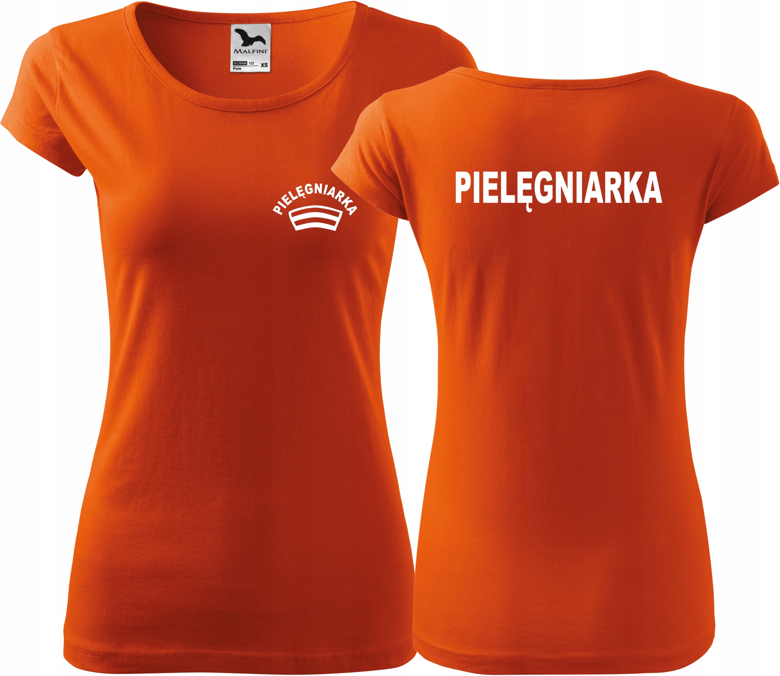 

Pomarańczowa Koszulka medyczna Pure Pielęgniark