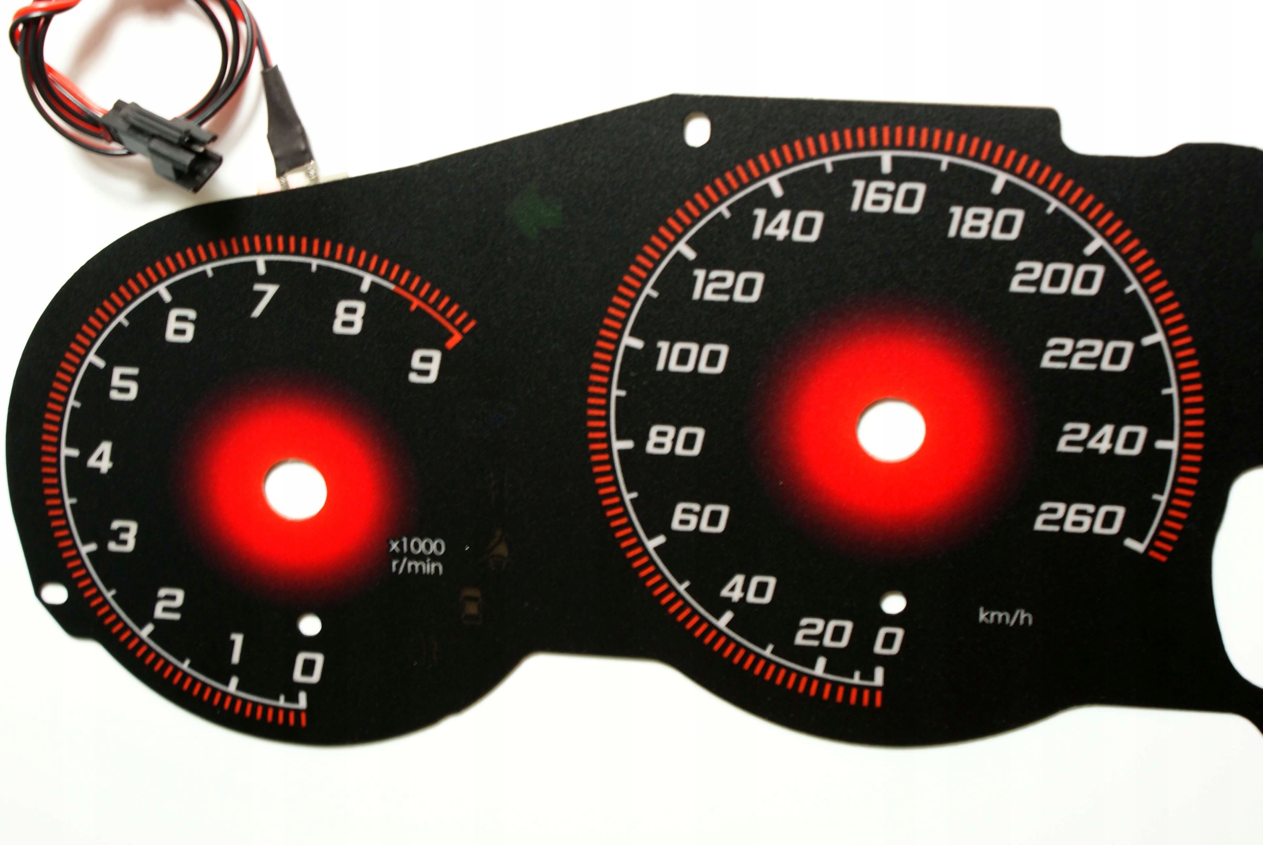 Toyota Celica 7 Tarcze licznika INDIGLO wzór 2 EAN (GTIN) 0089688079973