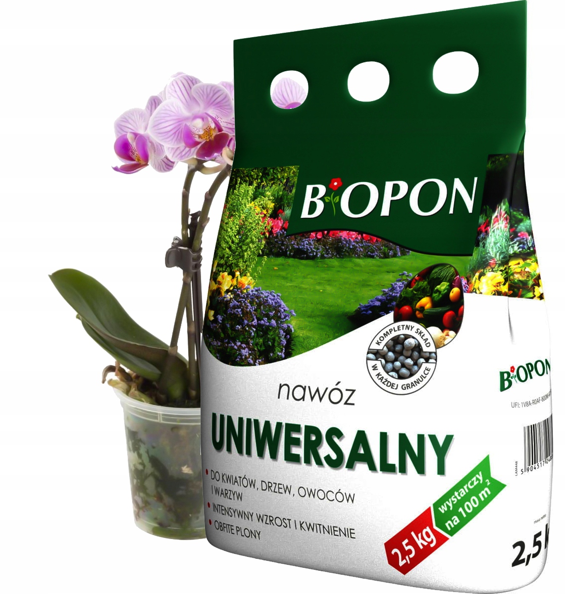 

Nawóz Uniwersalny Granulat 2,5 kg Biopon