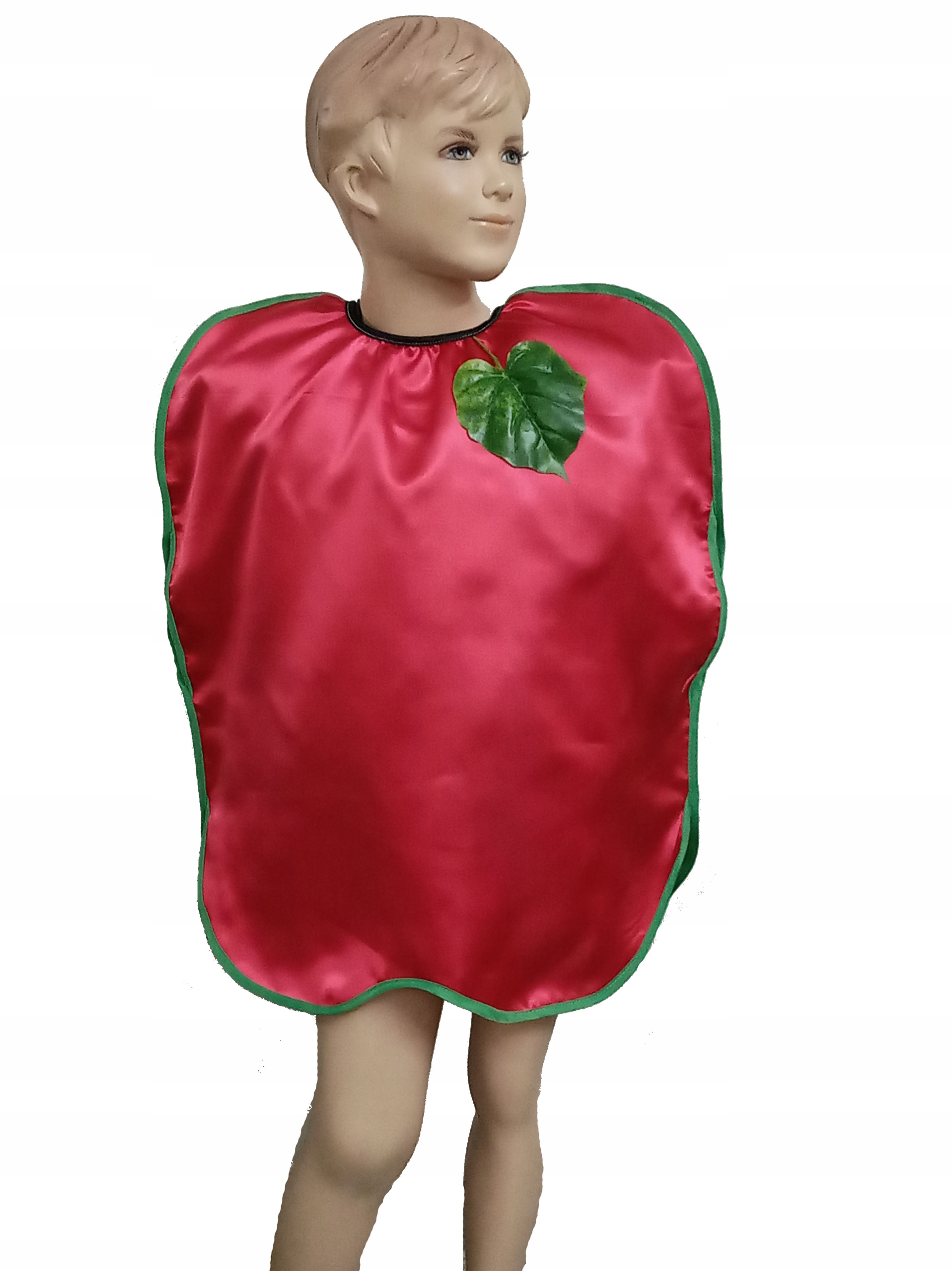 strój JABŁKO czerwone zielone przebranie jabłuszko