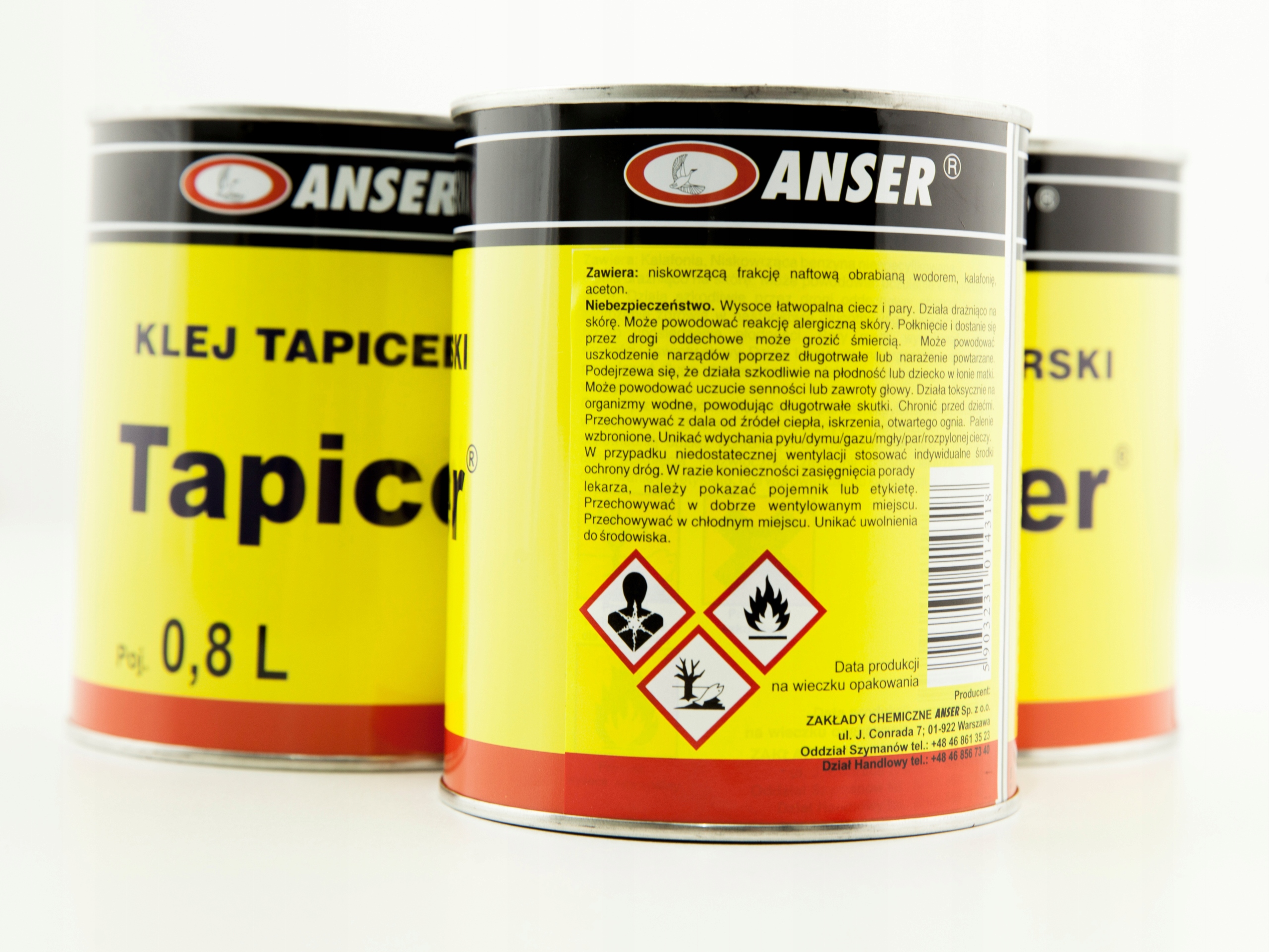 Klej TAPICER PUSZKA 0,8 l PODSUFITKA AUTO EAN (GTIN) 6946747624045