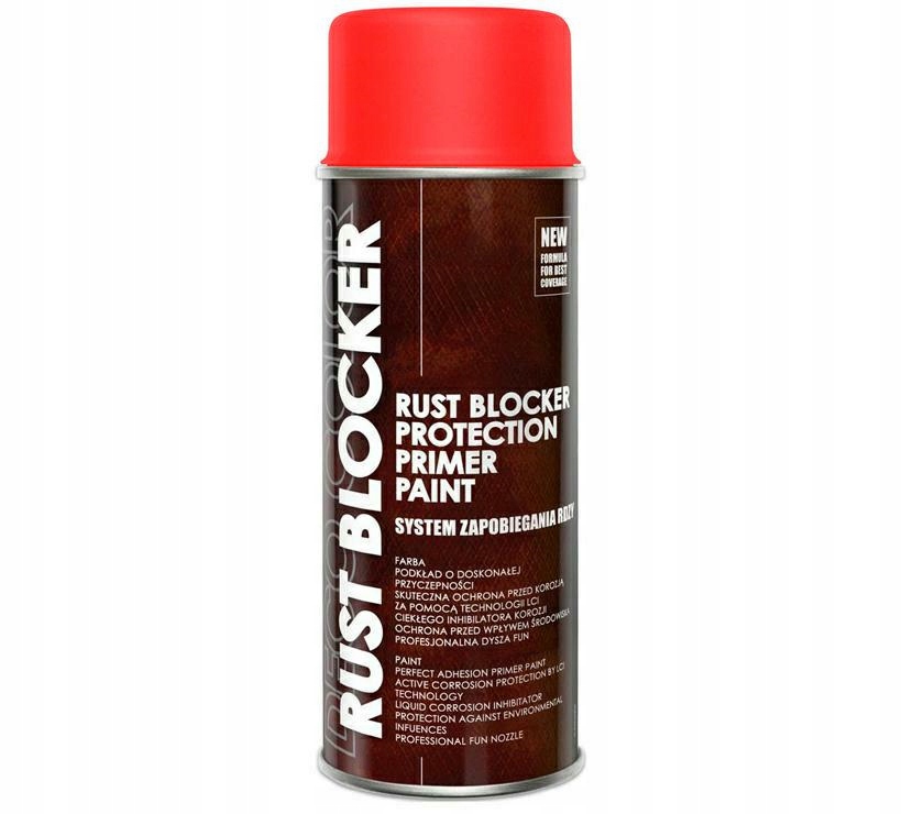 

Farba Spray Na Rdzę Rust Blocker Czerwony 400ml 4w