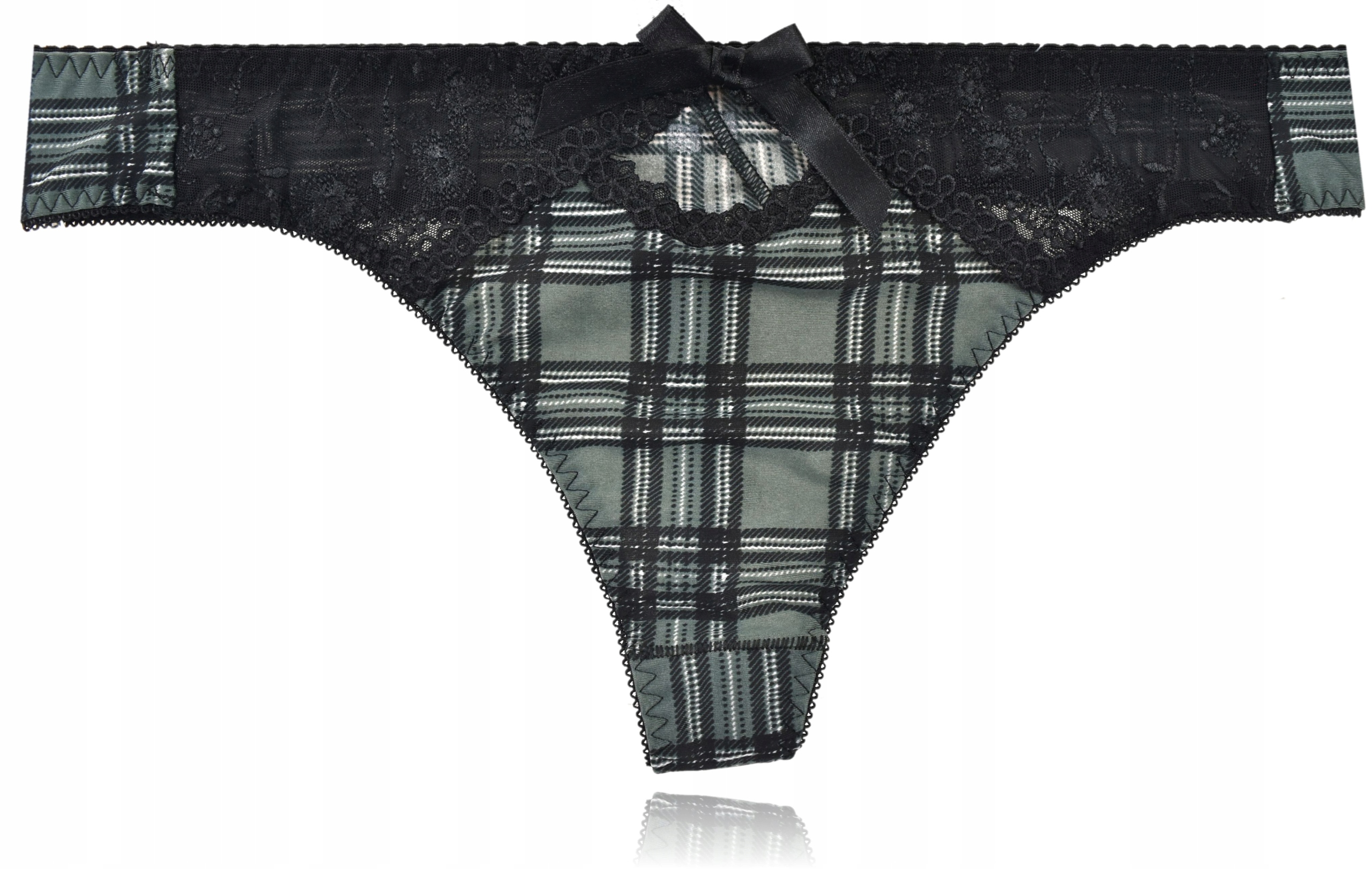 Benefit Roxy MAJTKI stringi koronka haft krata XXL