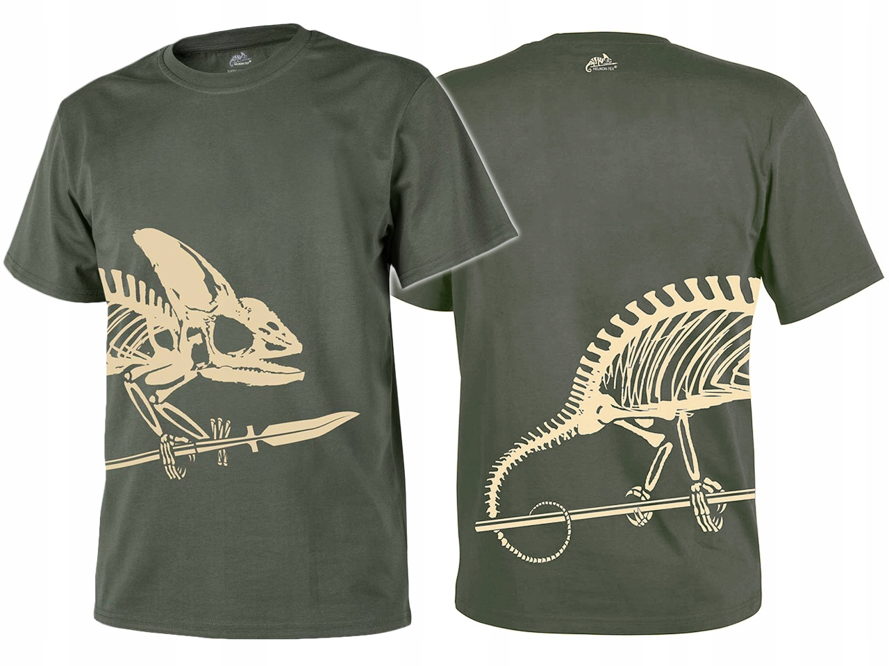 Футболка HELIKON T-Shirt Skeleton Olive L