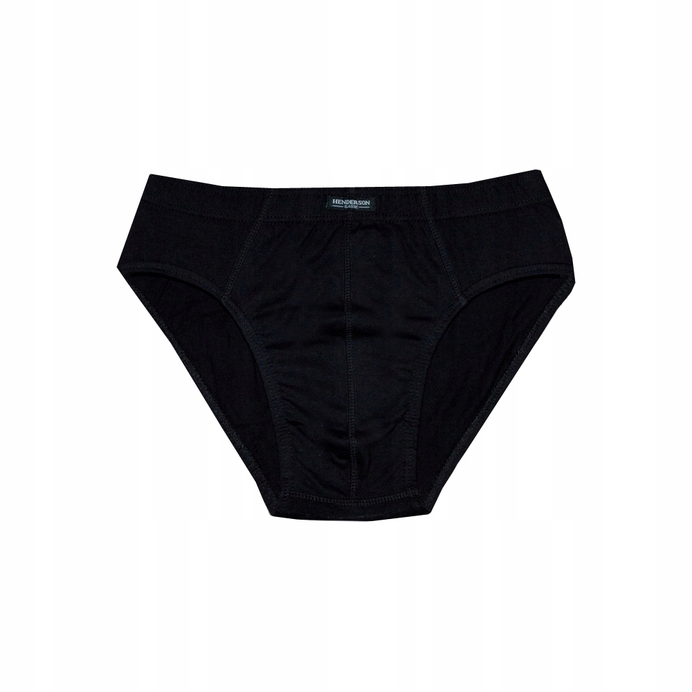HENDERSON 6pak 100% Bawełna Slipy CZARNE Rozm L Rozmiar L