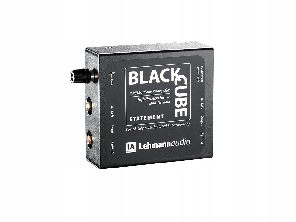 Lehmannaudio Black Cube Statement