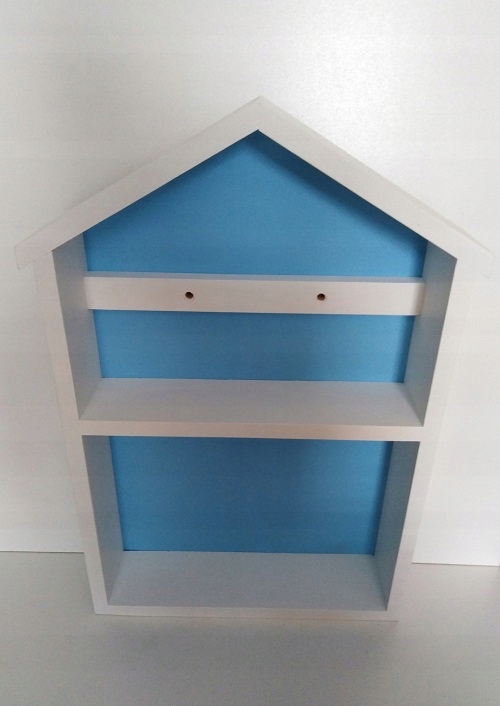 Półka domek Głębokość mebla 10 cm