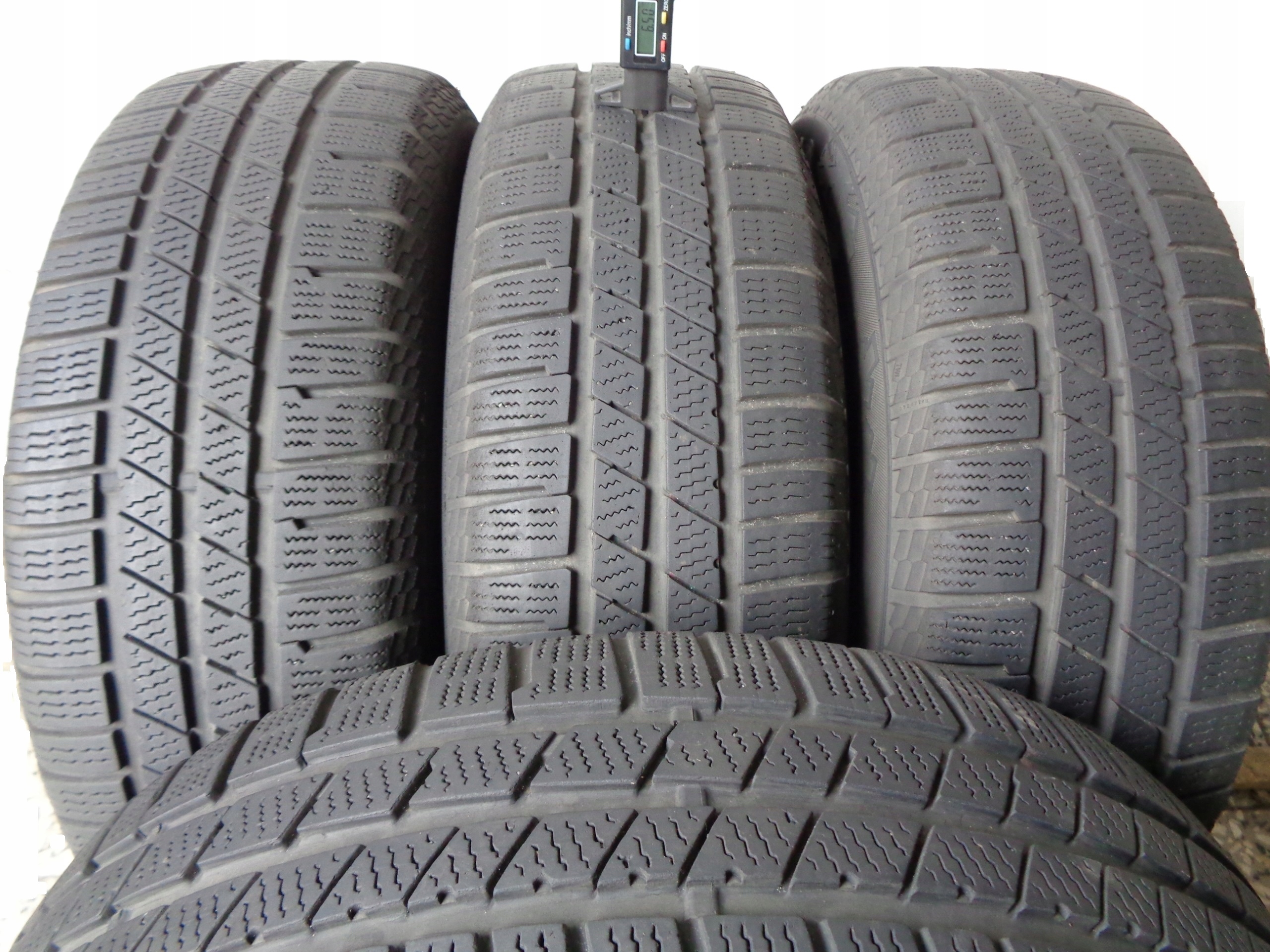 4x Zimowe CONTINENTAL CROSS Contact 215/65R16 98H 6,5mm