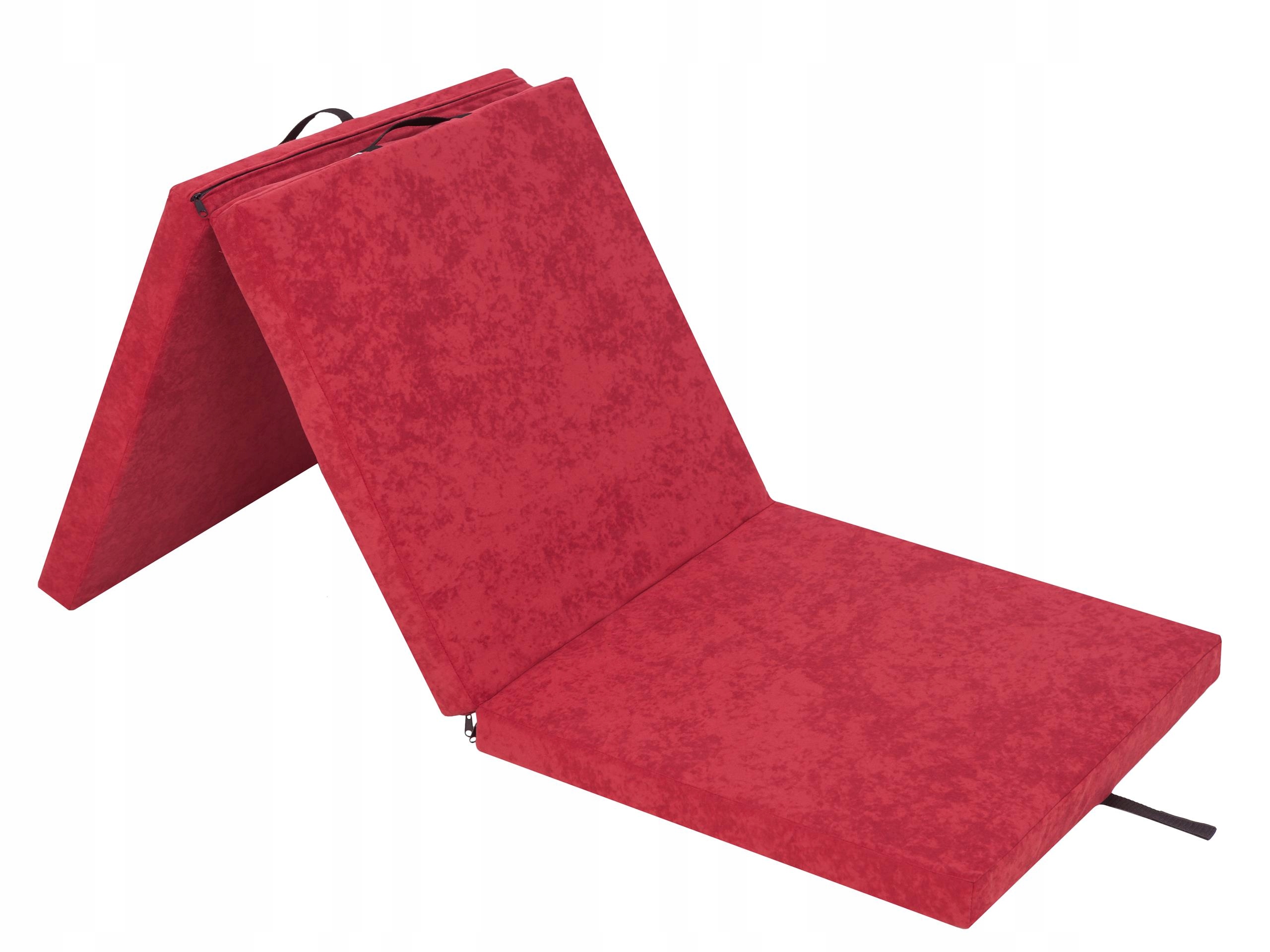 Skladací matrac 180x65x6 cm Posteľ pre hostí