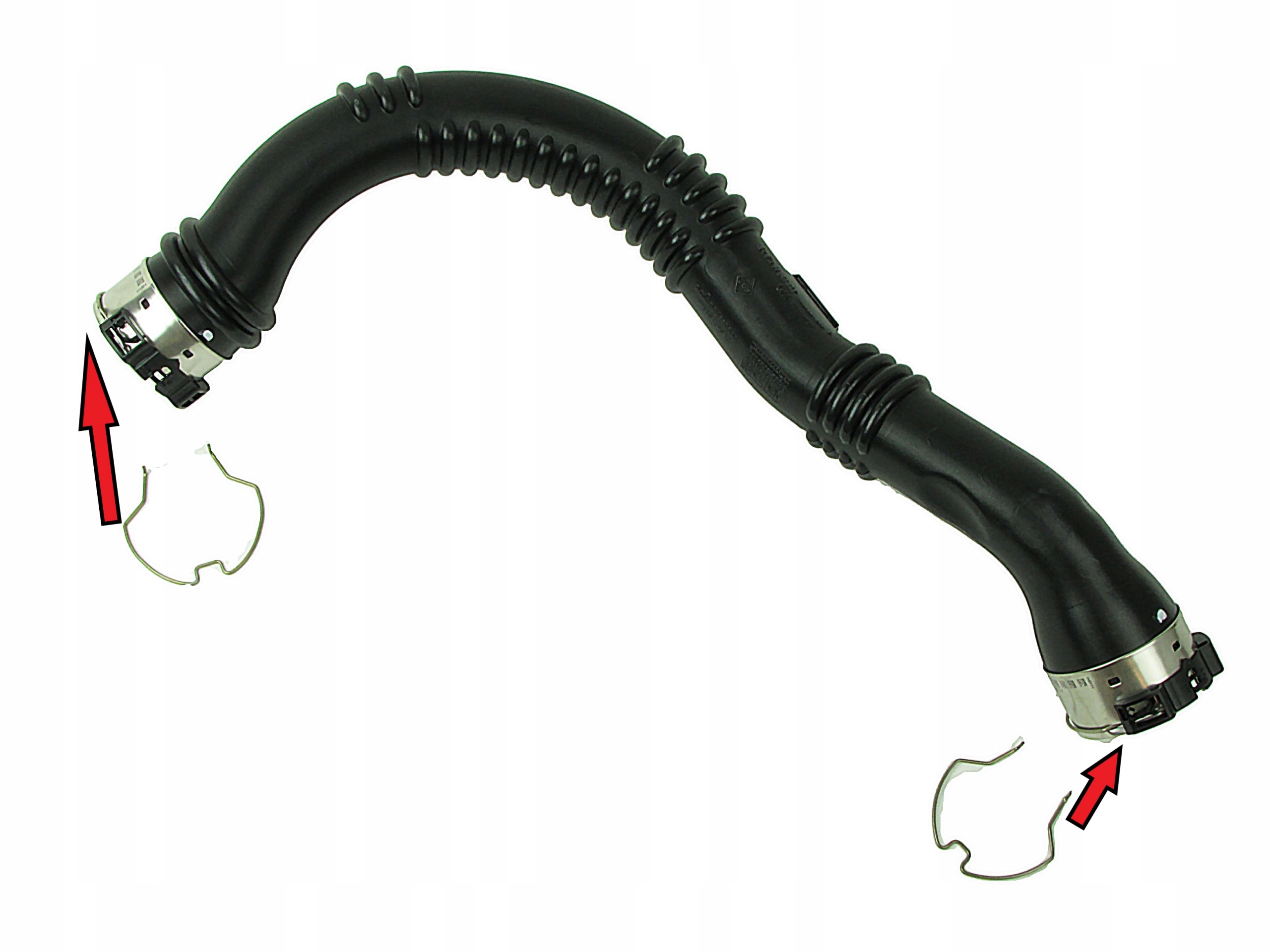 2506700023113 - Труба турбо шланг OPEL VIVARO 1.6 CDTi пряжка дроти