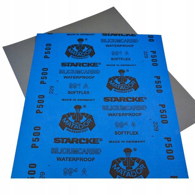 

Papier Ścierny Wodny Wodoodporny Do Żywic P500