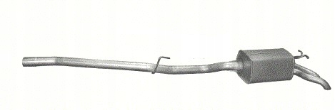 13.403 - Глушитель Mercedes W210 а / м2,9 +3,0 TD + хомут