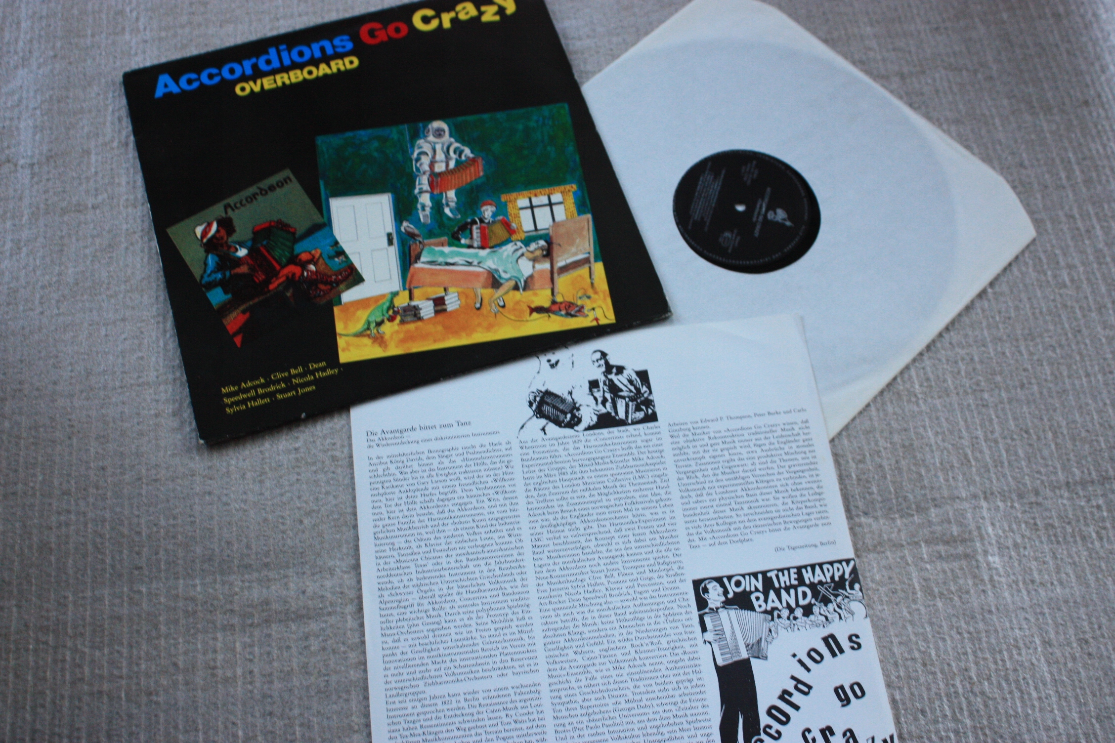 Accordions Go Crazy Overboard Akordeon LP MINT 13280523321 Sklepy